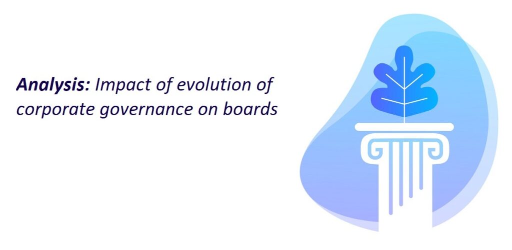 analysis impact of evolution of corporate governance on boards