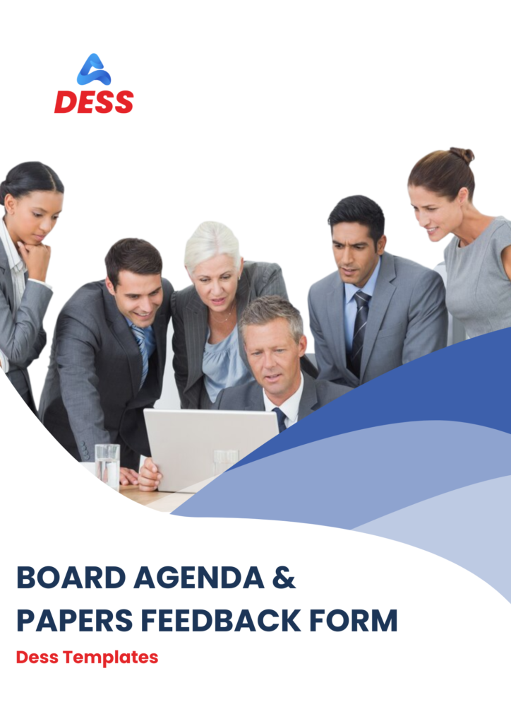 board agenda papers feedback form