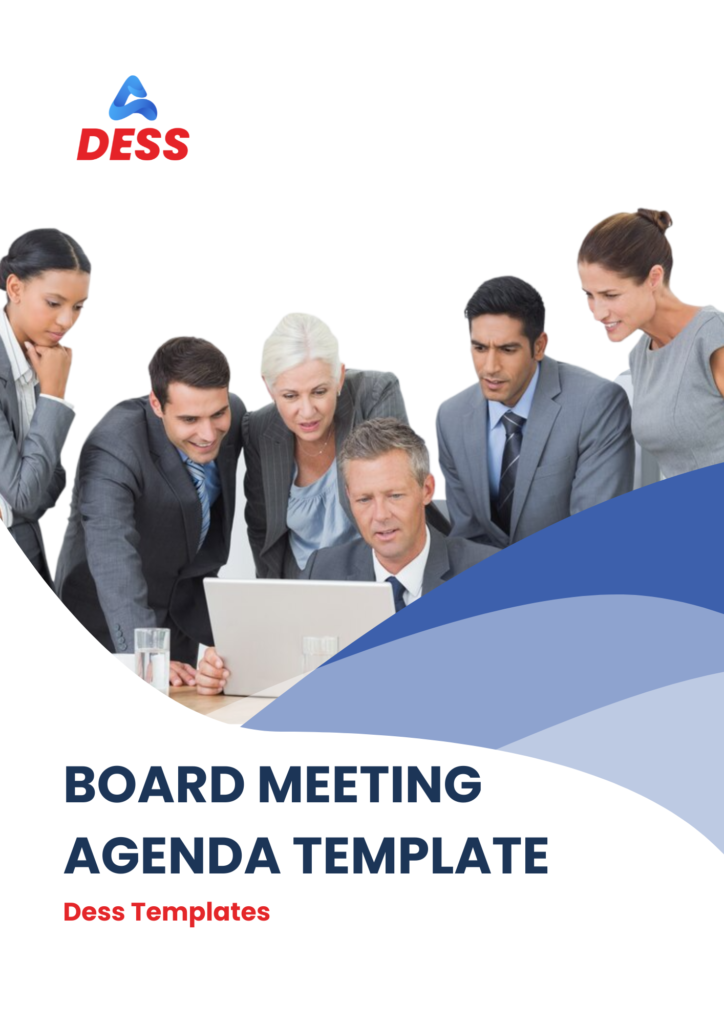 board meeting agenda template