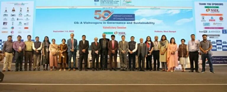 dess attends 50th national convention of company secretaries