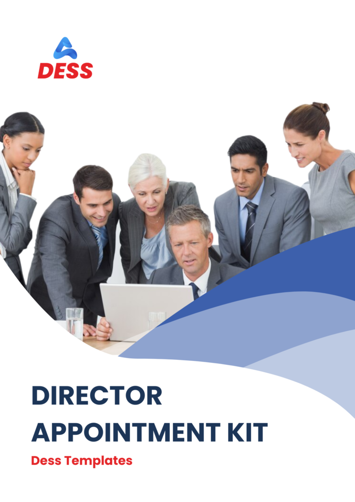 director appointment kit template