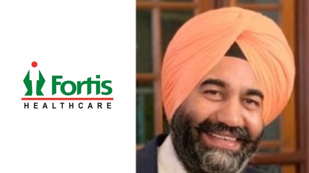 fortis healthcare appoints gagandeep singh bedi as chief financial officer