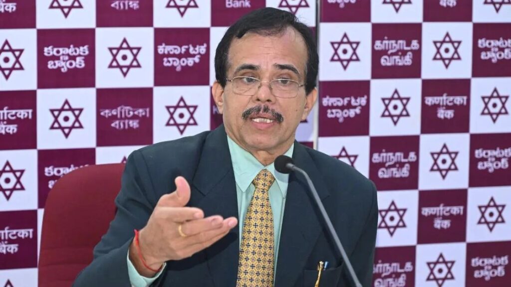 leadership update karnataka bank appoints raghavendra srinivas bhat as ceo & md