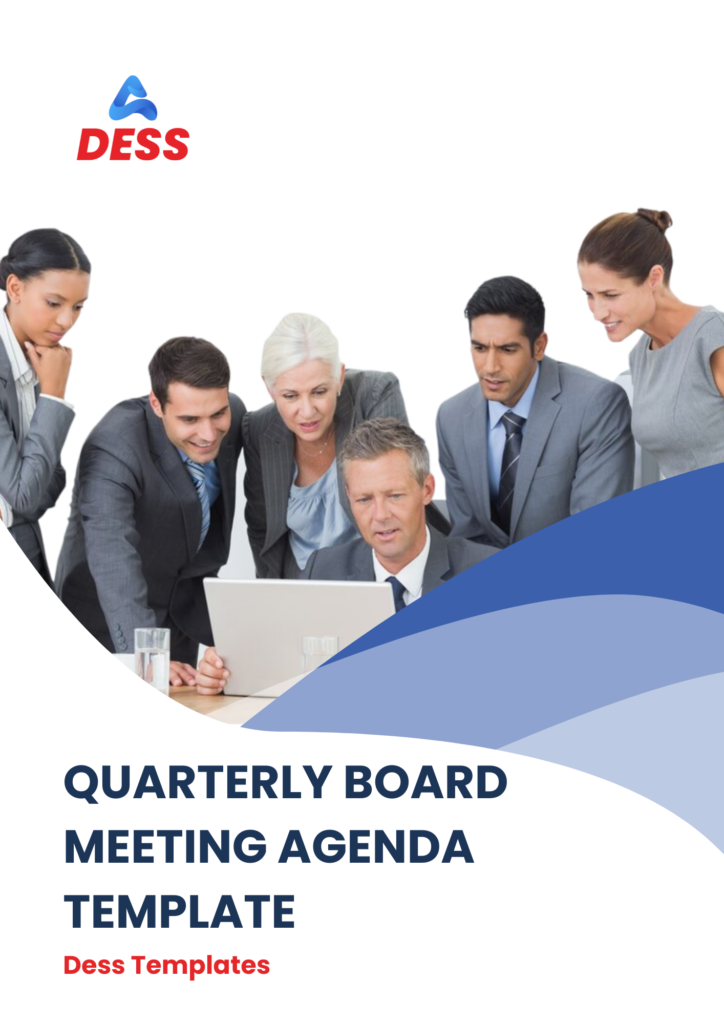quarterly board meeting agenda template