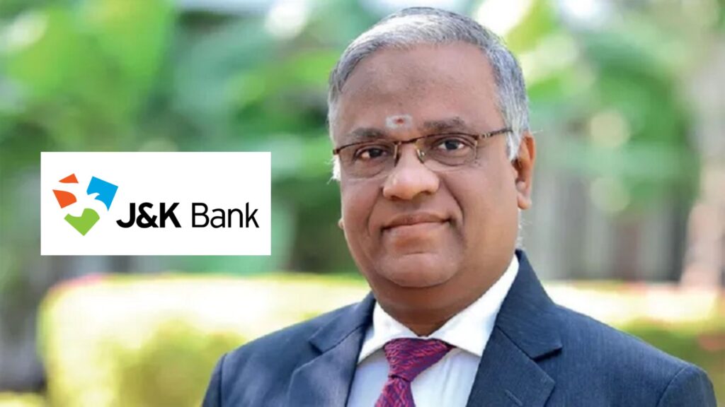 s. krishnan appointed as chairman of j&k bank