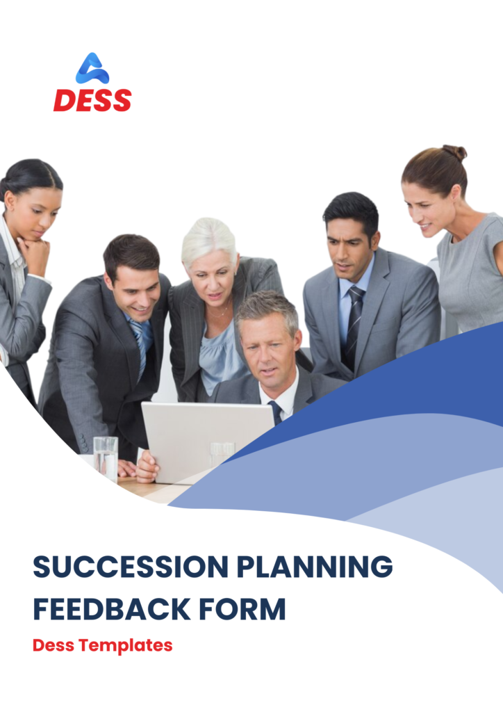succession planning feedback form