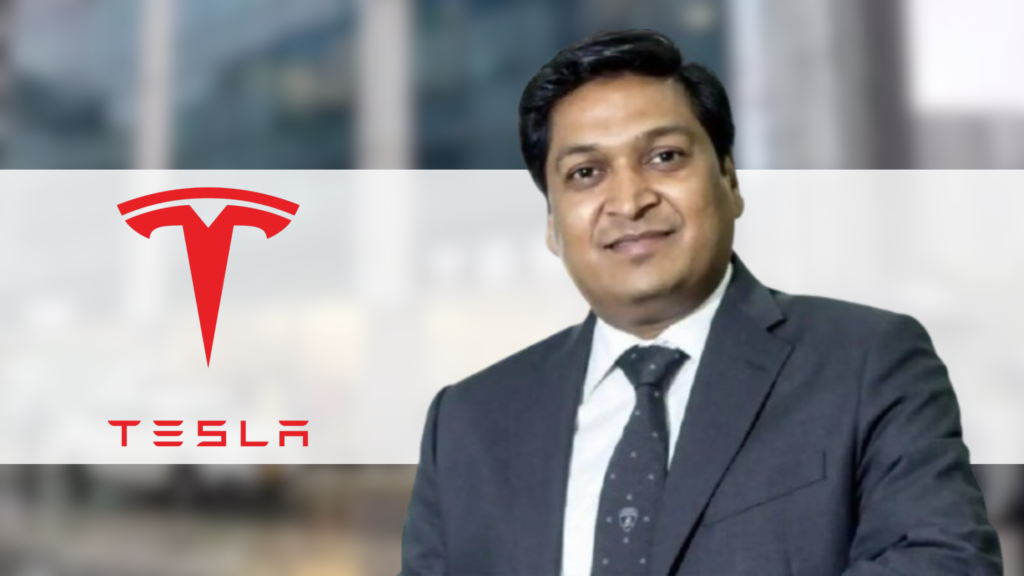 tesla appoints former lamborghini india head sharad agarwal to lead its india operations