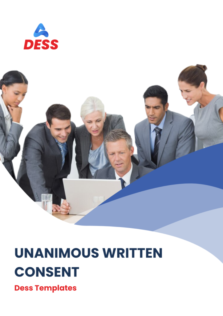 unanimous written consent 980x1386 (1)