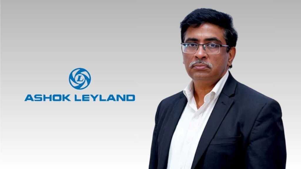 Ashok Leyland Appoints K.M. Balaji as CFO and Whole Time Director