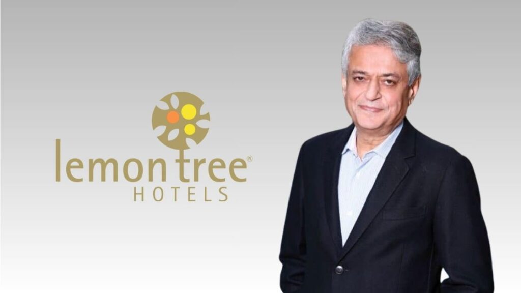 Lemon Tree Hotels Appoints Patanjali Govind Keswani as Non-Executive Chairman